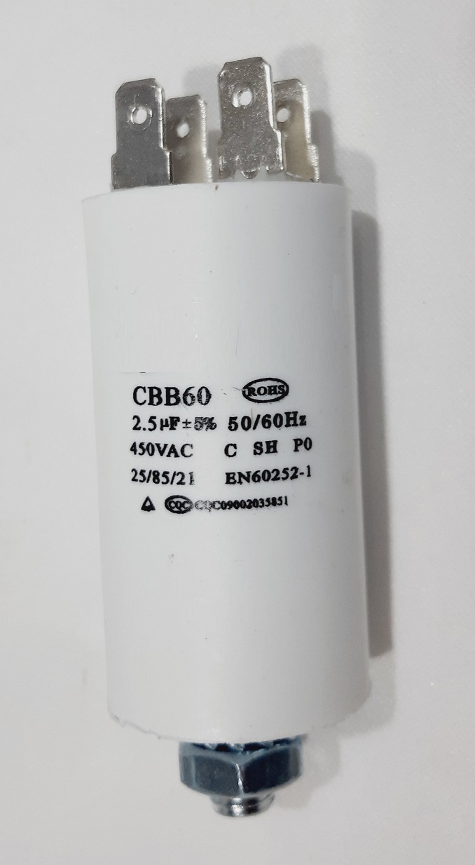 https://www.fullyedekparca.com/2,5 MF Kondansatör 2,5 uf 450 Volt AC  Motor Kapasitör