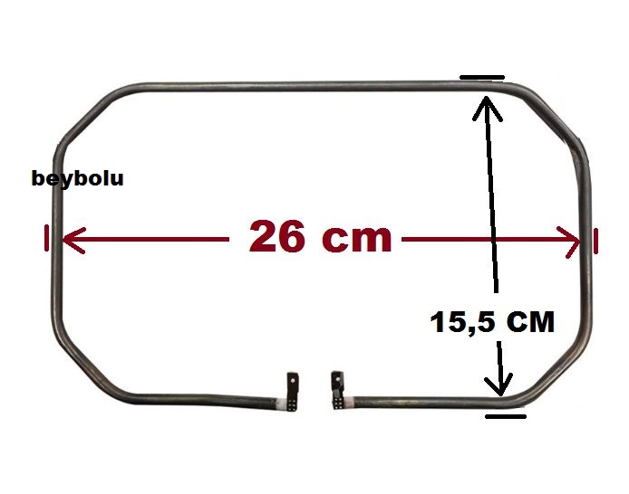 https://www.fullyedekparca.com/Sinbo rezistans , sinbo tost makinesi rezistansı , 26 cm x 15,5