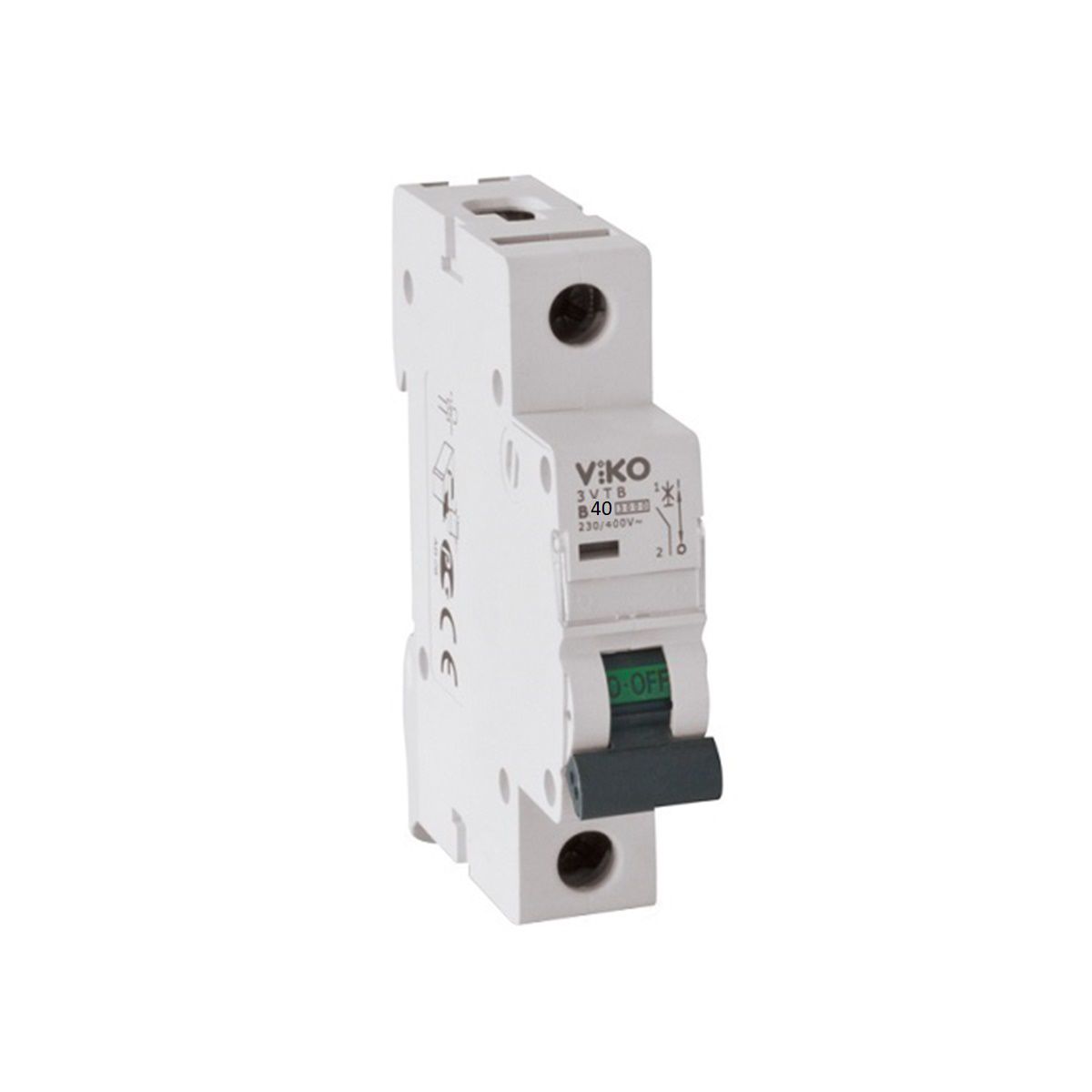 https://www.fullyedekparca.com/Viko B40 Amper Sigorta W Otomat Şartel  , 40A , B 40 A