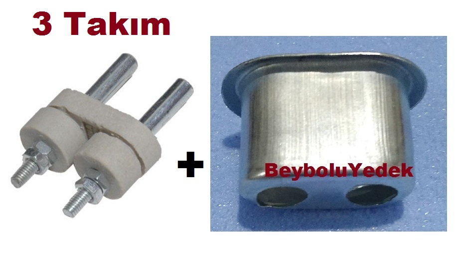 https://www.fullyedekparca.com/Ocak Cihaz Fişi 3 Takım , Fırın , Ocak Ütü Arka Taşı Kemens , Sac