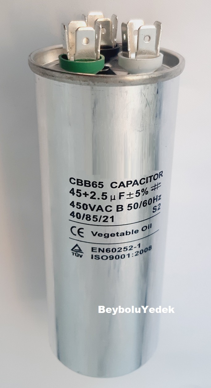 https://www.fullyedekparca.com/45+2,5 uF Klima Kondansatör , 45+2,5 MF 450 V AC Klima Kondansatörü