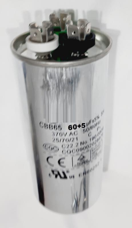 https://www.fullyedekparca.com/Klima Kondansatörü 60+5 uF , MF  , 370 V AC  Kapasitör