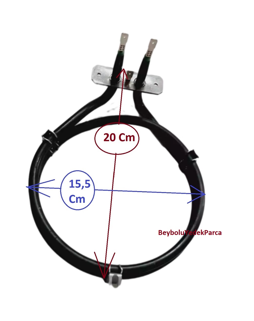 https://www.fullyedekparca.com/Arçelik Fırın 15,5 CM Turbo Rezistansı ,1600 Watt Fırın Resiztans