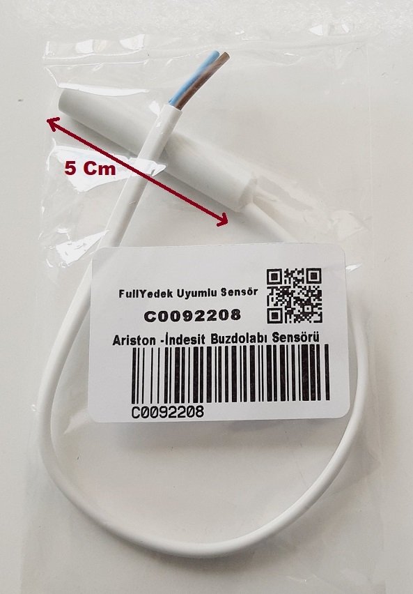 https://www.fullyedekparca.com/Ariston C0092208 Sensör , Ariston  No Frost Buzdolabı Sensörü