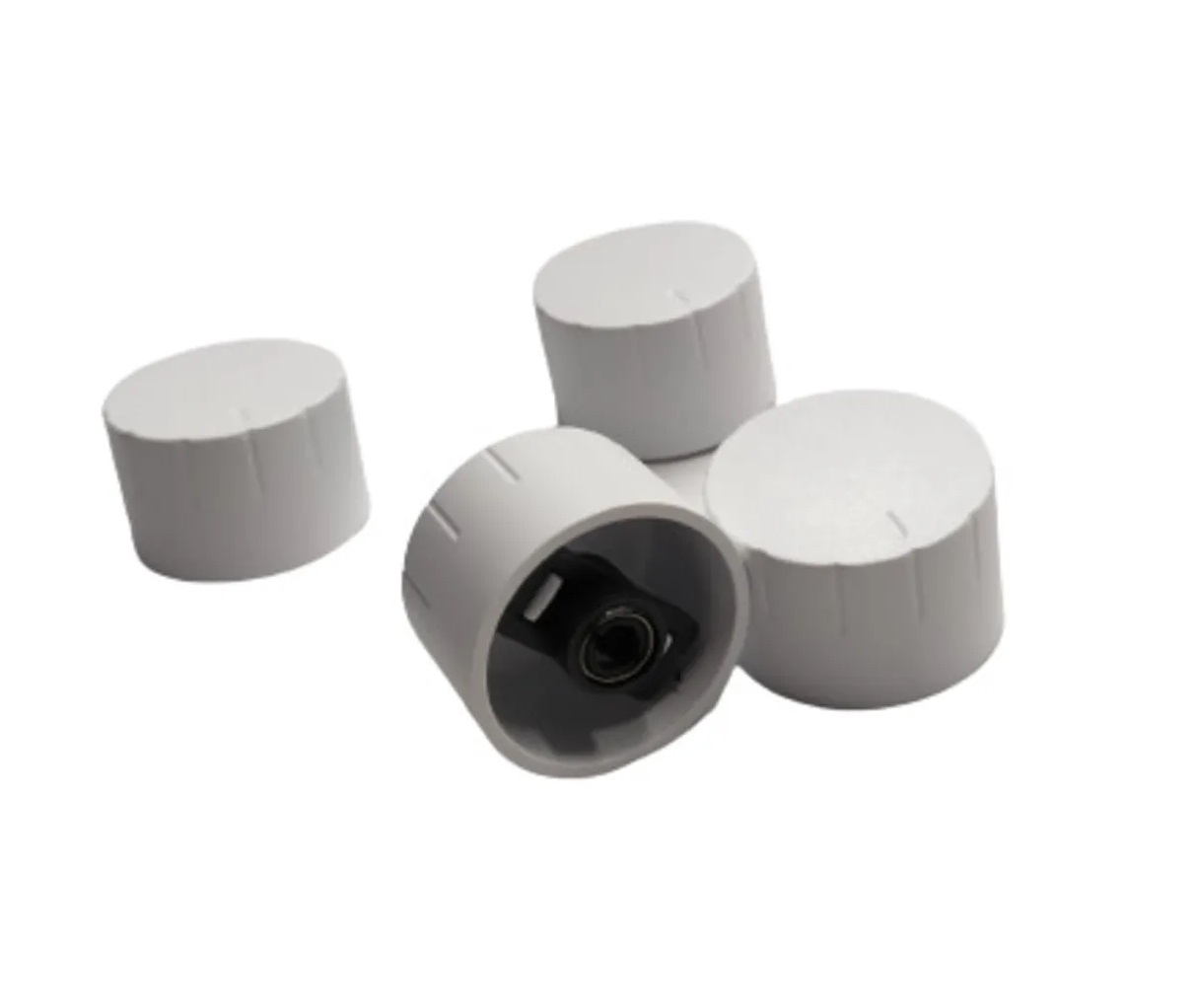 https://www.fullyedekparca.com/Arçelik Düğme , Arçelik uyumlu Ocak  Düğmesi 4 Lü  Beyaz Renk