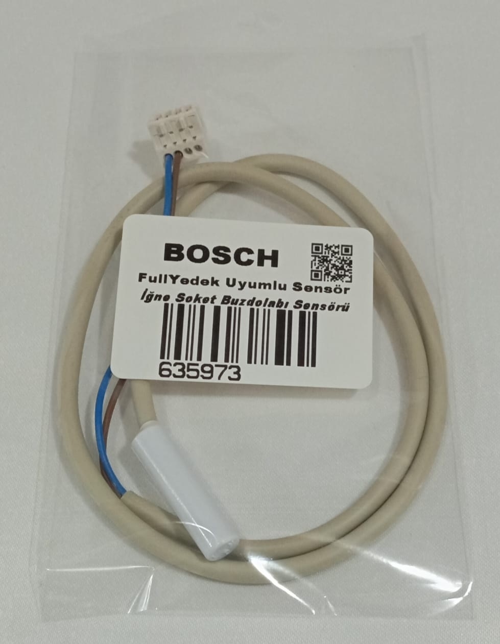https://www.fullyedekparca.com/Bosch KGN56VW30N Uyumlu Buzdolabı 635973 Sensör ,  Kablo Ucu iğne Soket Sensör