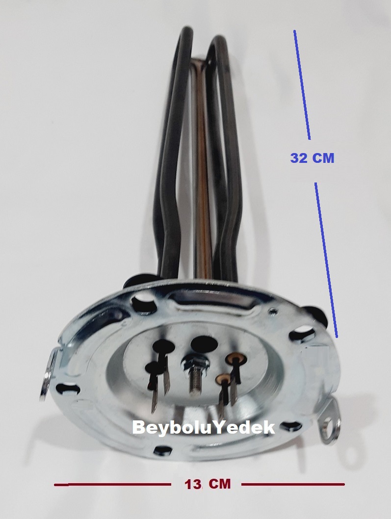 https://www.fullyedekparca.com/Anotsuz Arçelik T 7380 E Rezistans 5 Vidalı 4 Kablo Soketli Termosifon Rezistansı
