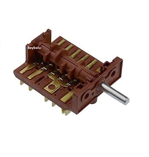 https://www.fullyedekparca.com/Ariston FH 61 X/HA.1 TK Ankastre Fırın Komutatör , 6 Konum Kademe Anahtarı Şalter
