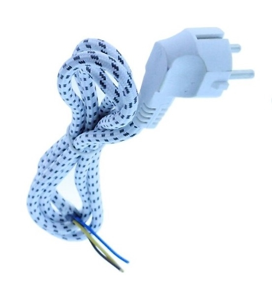 https://www.fullyedekparca.com/Ütü Kablosu , 1,8 mt. Ütü Topraklı Kablo uzunlu 180 Cm