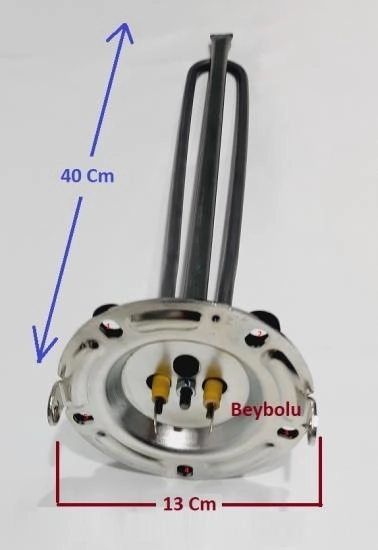 Beko ANOT ÇUBUKSUZ BKT 650 B Rezistansı Termosifon Rezistans 5 Delikli 1980 Watt