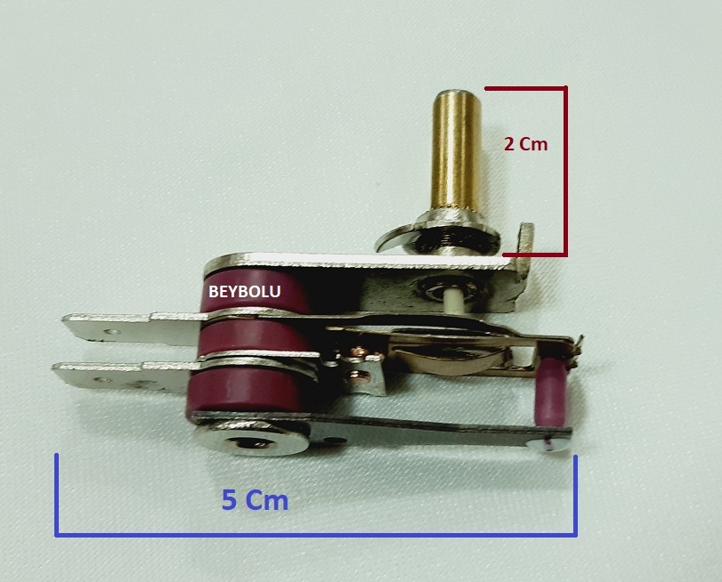 Arçelik Tost Makinesi Uyumlu Termostat 16 AMPER  , Mil Uzunluğu 2 cm ,  250 V Otomatik