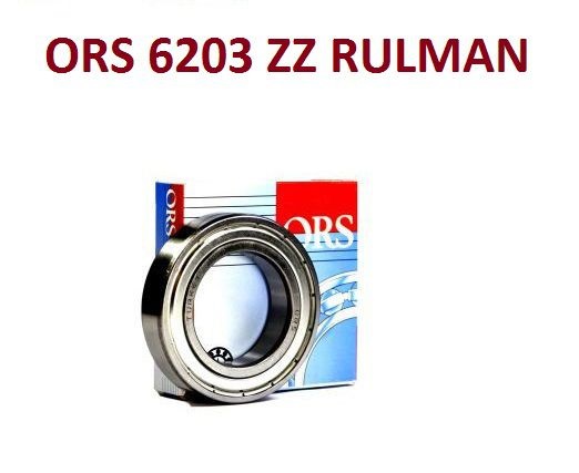 6203 ORS C3 ZZ RULMAN , MOTOR RULMANI , 6203 ZZ ÇİFT KAPAKLI