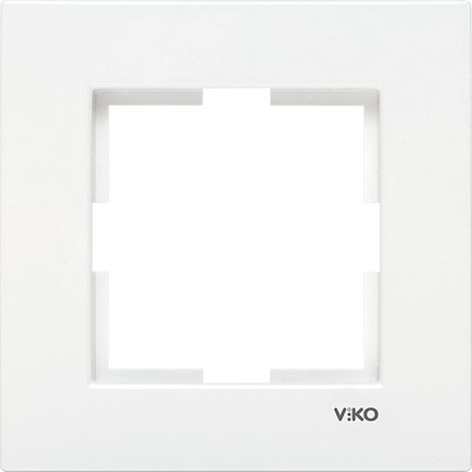 Viko Karre Tekli Çerçeve Beyaz 24 Adet