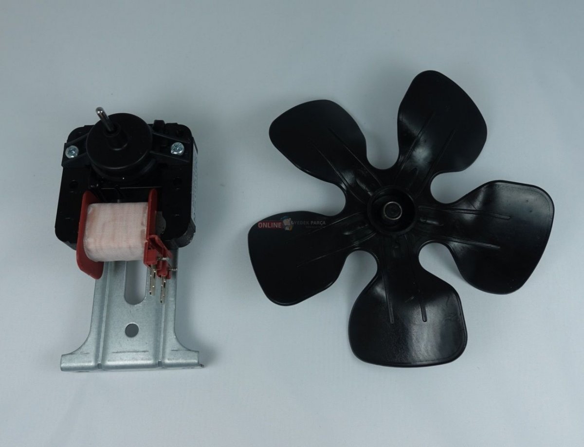 indesit No Frost Buzdolabı Alt Fan , Dış Fan Motor Yanı Fan