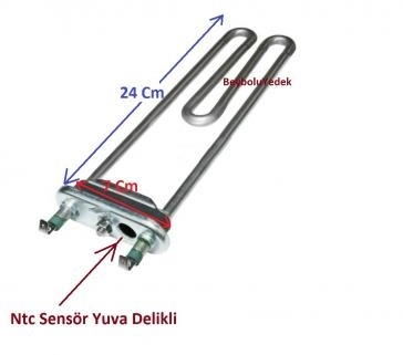 Arçelik NTC DELİKLİ REZİSTANS , Çamaşır Makinesi ısıtıcı