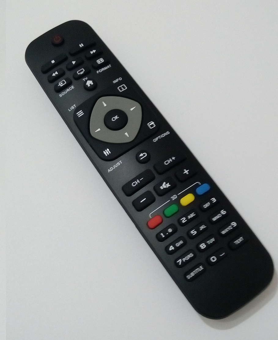 Philips Kumanda 3D Led Lcd Tv Kumandası , Philips Tv Tuşlu