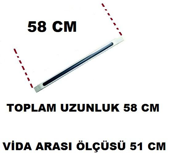 BEKO FIRIN KOLU , ARÇELİK , BEKO FIRIN TUTMA KOL SAPI , FIRINLI OCAK KOLU ÖLÇÜLER 4 . RESİMDE
