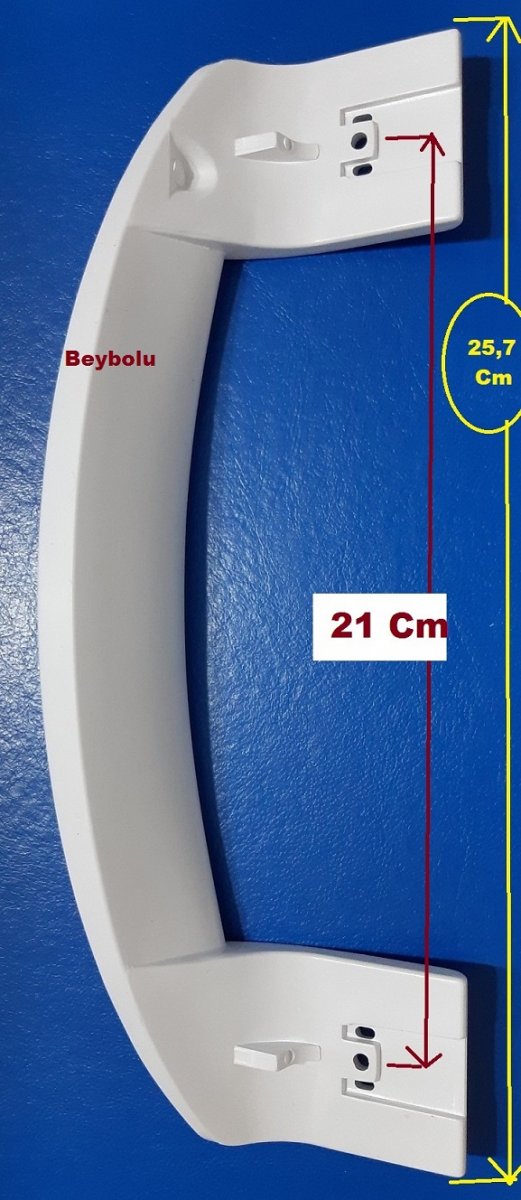 Arçelik Buzdolabı Kapı Kolu Beyaz Renk Buzdolabı Kol