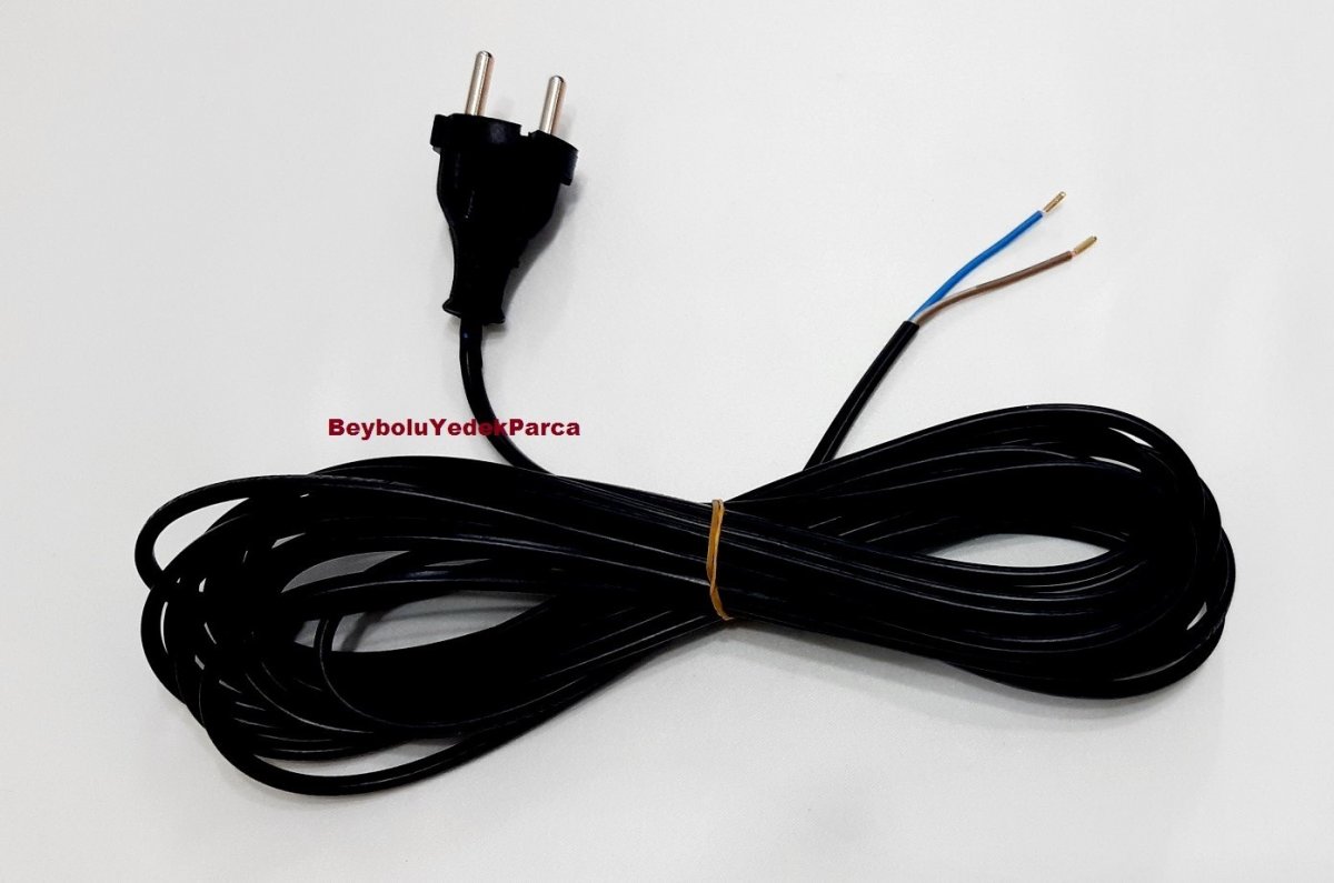Profilo Elektrik Süpürgesi Siyah Yassı 7 Metre Makara kablosu