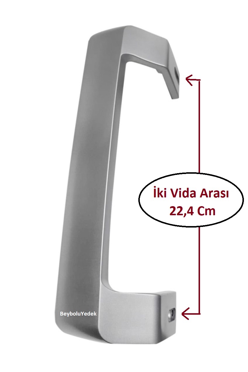 Beko 9540 NM Buzdolabı Kapı Kolu Gri Renk Buzdolabı Kol