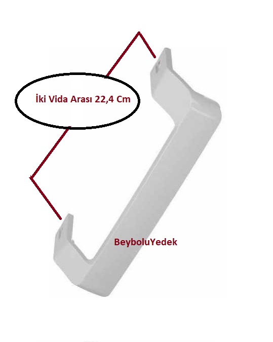 Altus 709 E Buzdolabı Kapı Kolu BEYAZ Renk Buzdolabı Kol