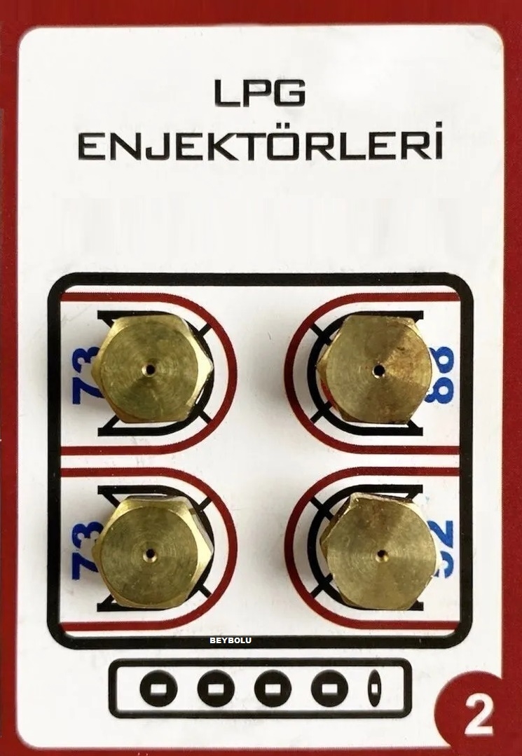 Beko Tüp Enjektör Memeleri 9 MM ,9 Lokma Anahtarı İle Sökülür