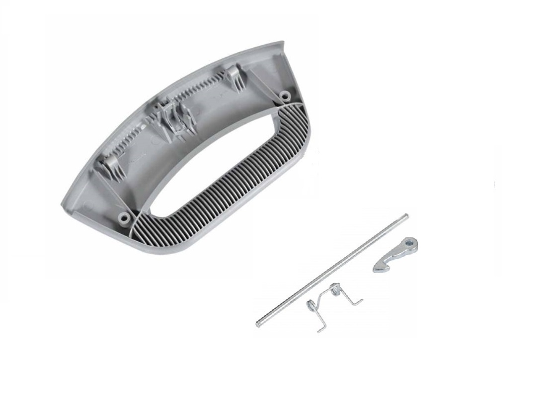 ARİSTON METALİK GRİ FMF923 MANDAL ÇAMAŞIR MAKİNESİ KAPAK MANDALI