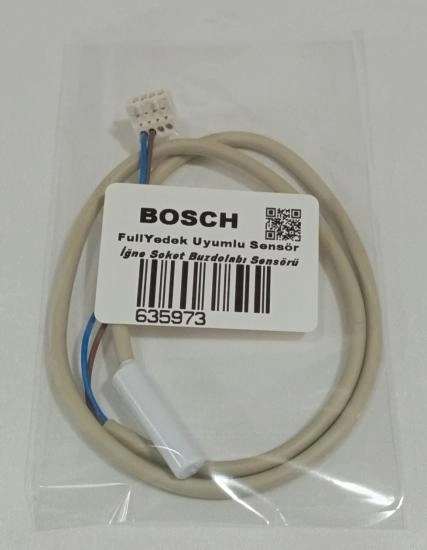 Bosch KGN39LB35 Uyumlu Buzdolabı 635973 Sensör ,  Kablo Ucu iğne Soket Sensör