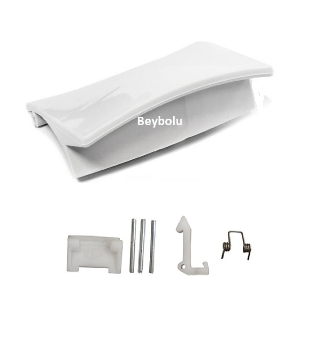 Bosch Classixx Mandal Ve Kilit Dili Tutamak Beyaz Çamaşır Makinesi Kapak Mandalı