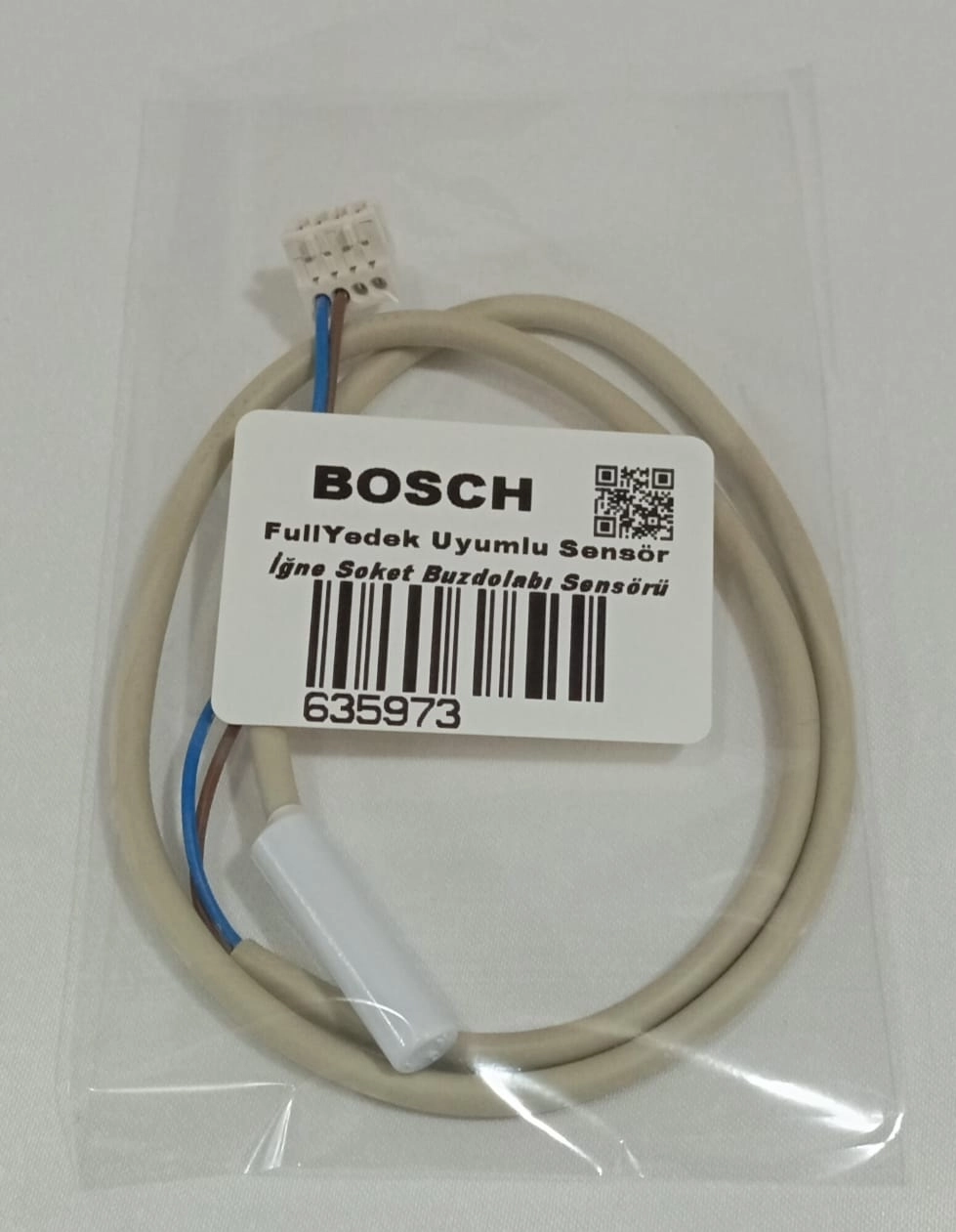 Bosch KGN86AI42N Uyumlu Buzdolabı 635973 Sensör ,  Kablo Ucu iğne Soket Sensör
