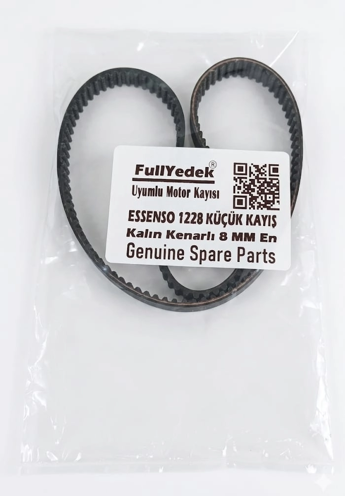 Essenso Uyumlu XBM 1228 KÜÇÜK KAYIŞI 8 MM , 1228 Ekmek Makinesi Küçük Kayış