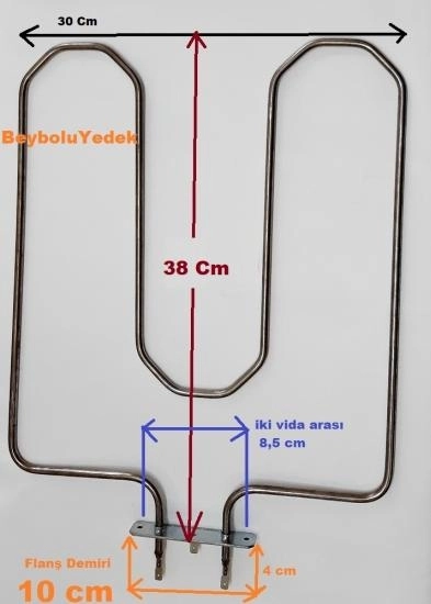 Ariston Fırın Rezistans Fırın Rezistansı 1100 Watt 230 V