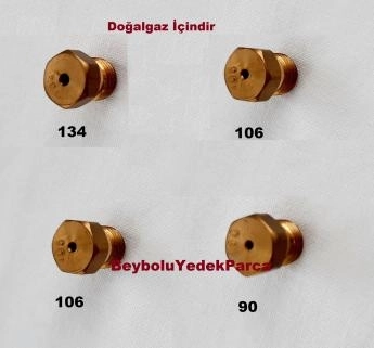 Vestfrost Ocak Doğalgaz Dönüşüm Enjektör Memeleri Takım 