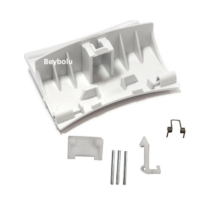 Bosch Uyumlu WFD1290TR Mandal Ve Kilit Dili Tutamak WFD 1290 Çamaşır Makinesi Kapak Mandalı