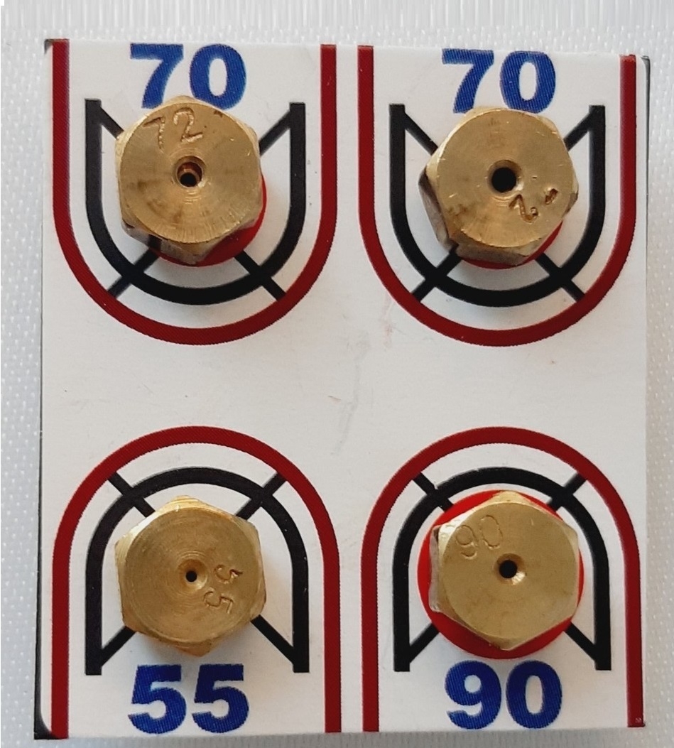 Vestel Ocak LPG TÜP Dönüşüm Enjektör Memeleri Takım , 7 Lokma Anahtar İle Sökülür Tüp İçin