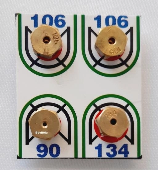 Bosch Ocak Enjektör Doğalgaz Dönüşüm Memeleri Takım