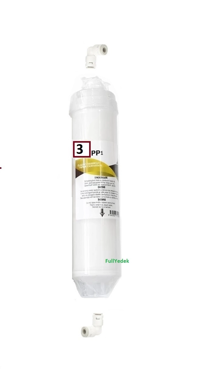 Osmosis No 3 Filitre , 1 Micron Quick inline Filtre , 3. Aşama Kapalı Kasa Su Arıtma 3. Filitresi
