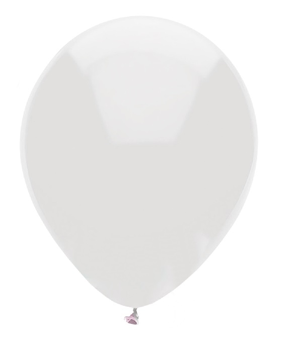 Pastel Beyaz Balon 10 iNÇ Standart Boy 28 CM 10 Lu Parti Süs Kutlama Balon