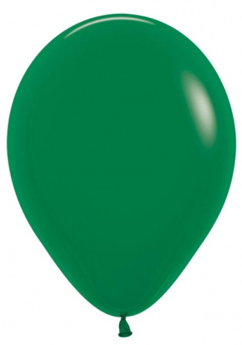 Koyu Yeşil Balon 10 iNÇ Pastel Renk 10 lu, Boy 28 CM Parti Süs Kutlama Balon