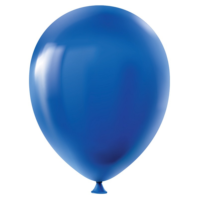 Lacivert Balon 10 iNÇ Pastel Renk 10 LU,  Boy 28 CM  Parti Süs Kutlama Balon