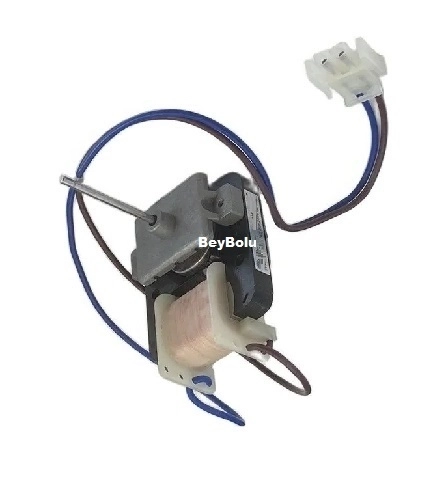 Regal Buzdolabı Uyumlu Fan Motoru , Kondanser Fan Motor Mil Çap 3 MM