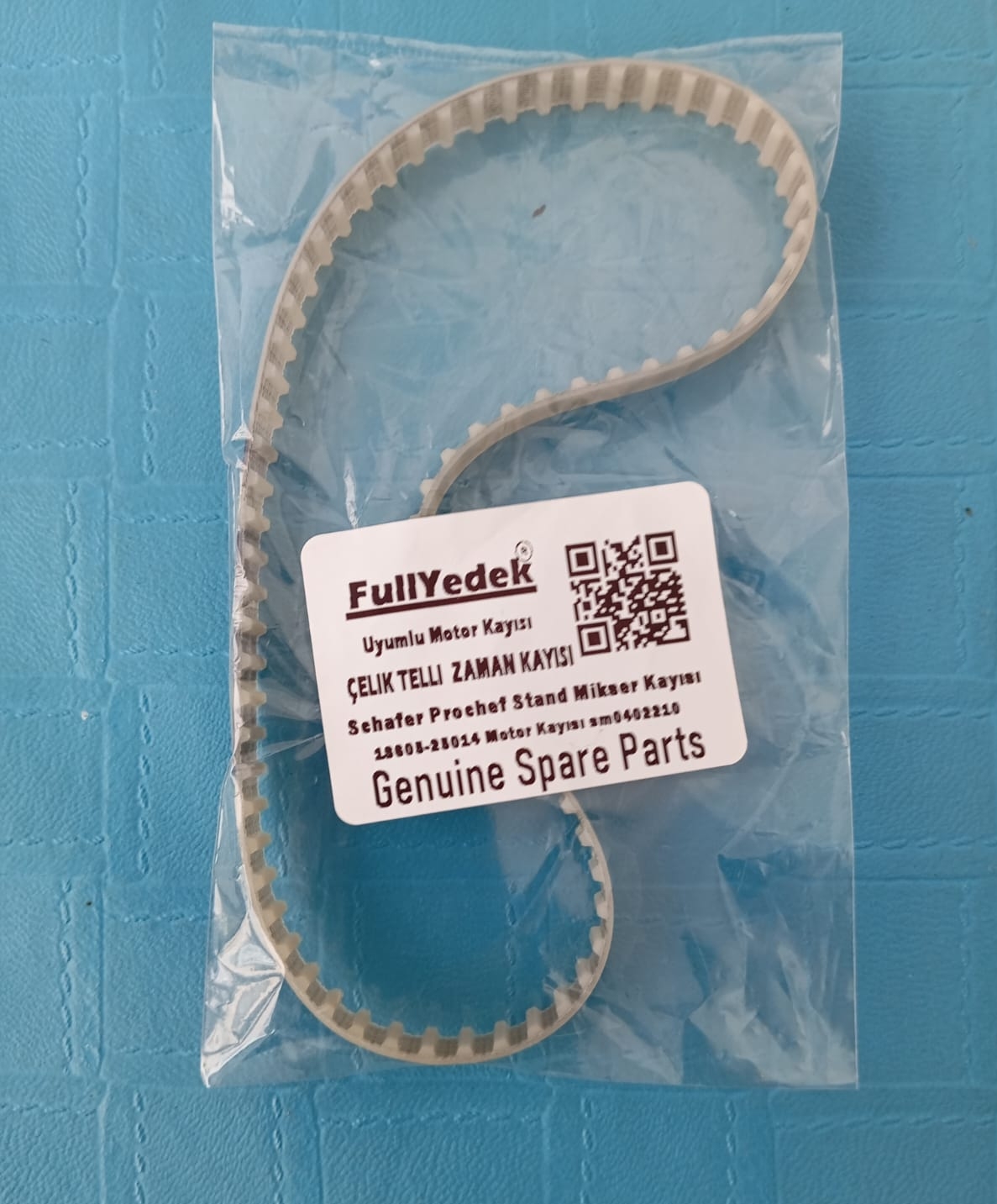 1S605-25014 ÇELİK TELLİ Motor Kayışı sm0402210 , Schafer Prochef Stand Mikser Kayış