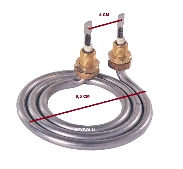 Semaver Rezistans 1100 Watt Çay Makinesi Rezistans 1100 Watt - çap 9,5 cm