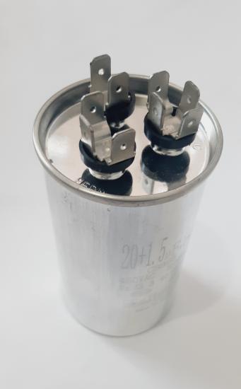 20+1,5uF , 370 - 400 V AC , 20+1,5 uF , MF KLİMA KONDANSATÖRÜ