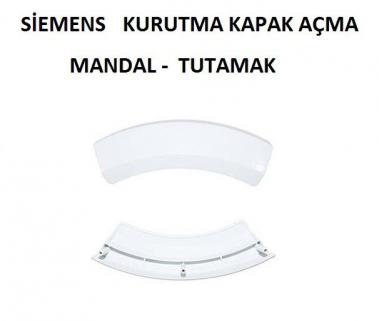 siemens çamaşır kurutucu kapak mandalı beyaz renk