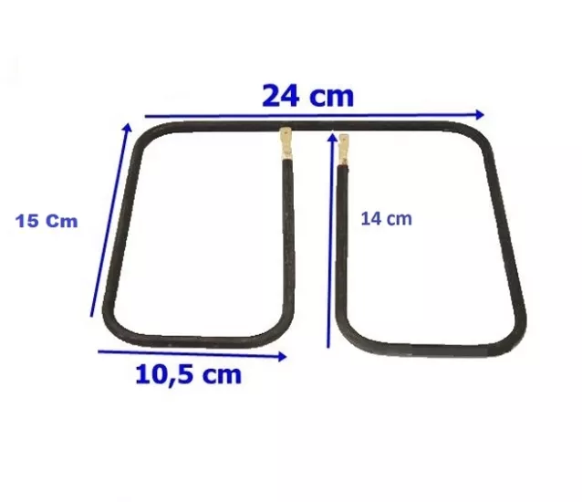 24 x 15 CM Tost Makinesi Rezistansı 900 Watt - 110 V