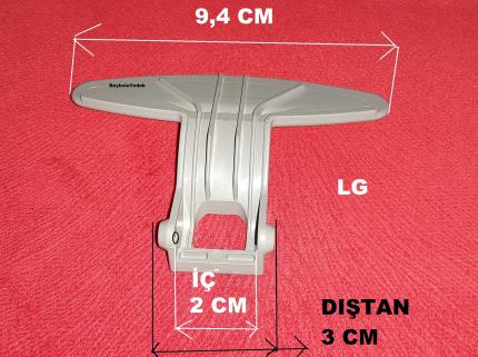 LG Çamaşır Makinesi Kapak Açma Mandalı Ölçü Resimde