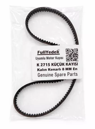 Küçük Kayış K2715 Arçelik Uyumlu 8 MM , K 2715 Ekmek Makinesi Küçük Kayışı
