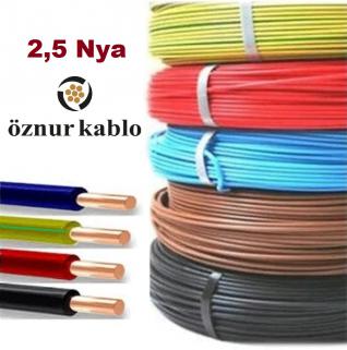 https://www.fullyedekparca.com/ÖZNUR 2,5 MM NYA KABLO TSE Lİ ÖZNUR KABLO Renk Boy Seçiniz