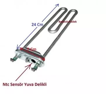 ARÇELİK Çamaşır Makinesi ısıtıcı Rezistansı Sensör Ntc Delikli
